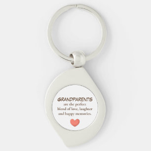 Porte-clés Grand-parent sont Parfait Love Heart keychains
