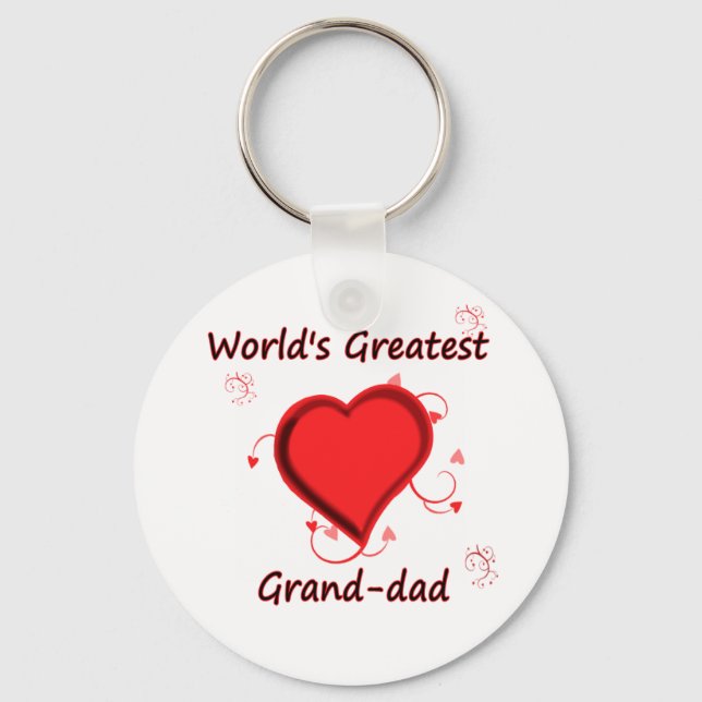 Porte-clés Grand-père du monde (Recto)