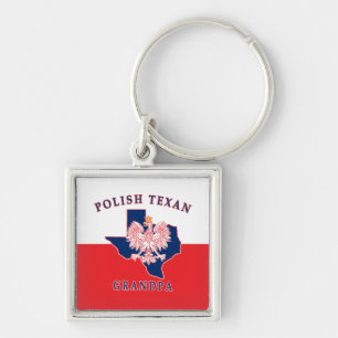 Porte-clés Grand-père texan polonais