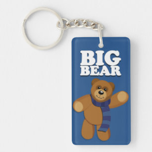 Porte-clés Grand Porte - clé acrylique de l'ours