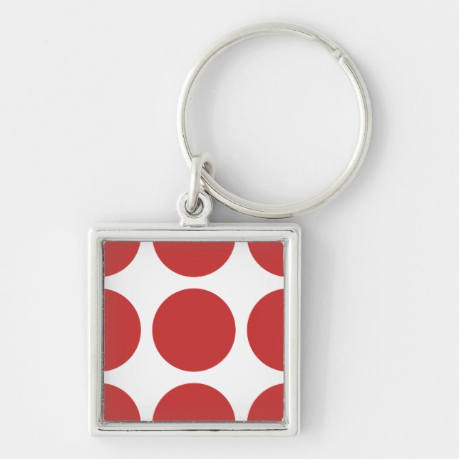 Porte-clés Grand Porte - clé Premium Pois (Devant)