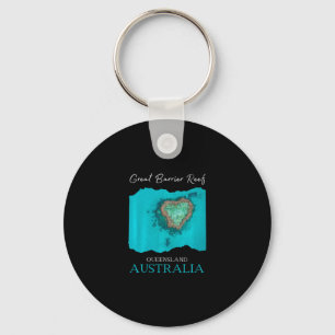 Porte-clés Grand Récif Queensland Australie Souvenir Femme