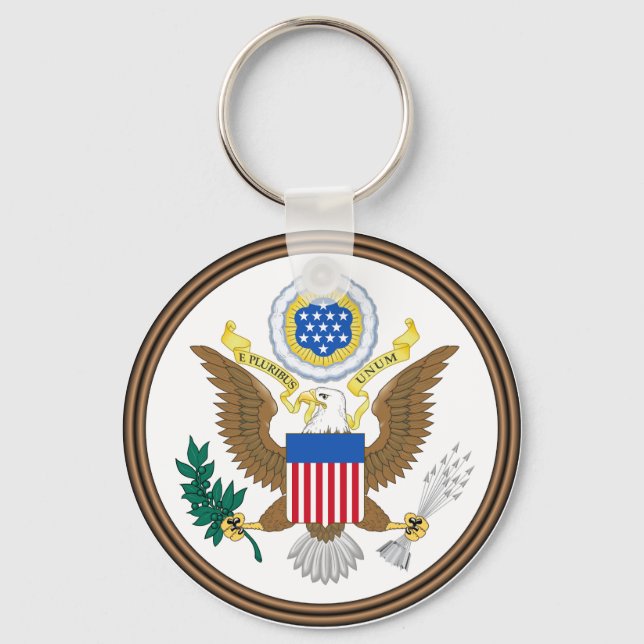 Porte-clés Grand Sceau des États-Unis (Recto)