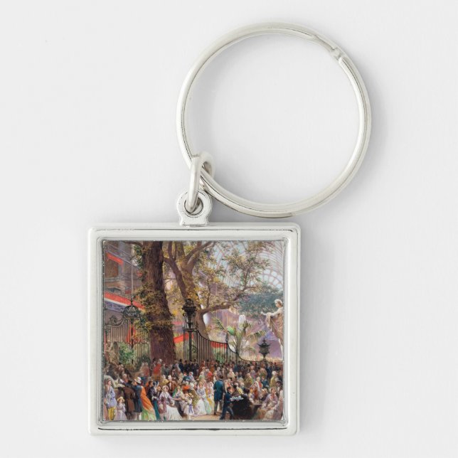 Porte-clés Grande exposition, 1851 : intérieur (Devant)