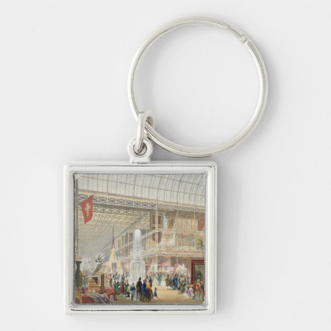 Porte-clés Grande exposition, 1851 : Transept central du Cr (Devant)