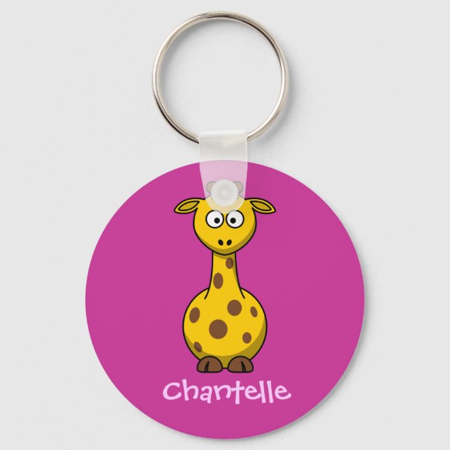 Porte-clés Grande girafe (Recto)