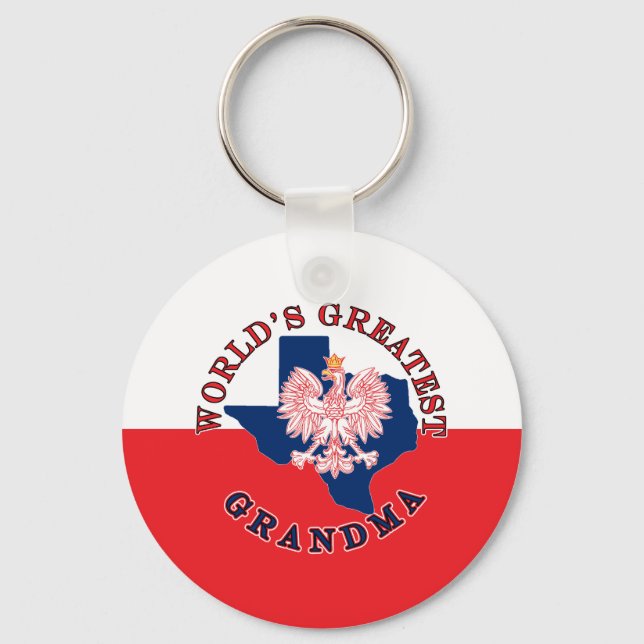 Porte-clés Grande grand-mère du monde (Recto)