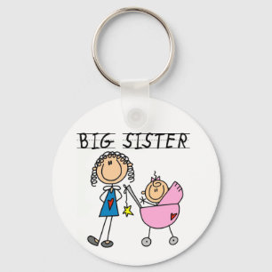 Porte-clés Grande Soeur Avec T-shirts et cadeaux Petite Soeur