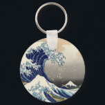 Porte-clés Grande vague au large de Kanagawa<br><div class="desc">Par Katsushika Hokusai</div>