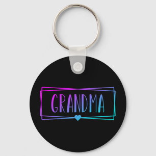 Porte-clés Grandma Gigi Grandmère cadeaux