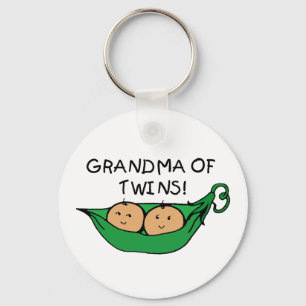 Porte-clés Grandma of Twins Pod
