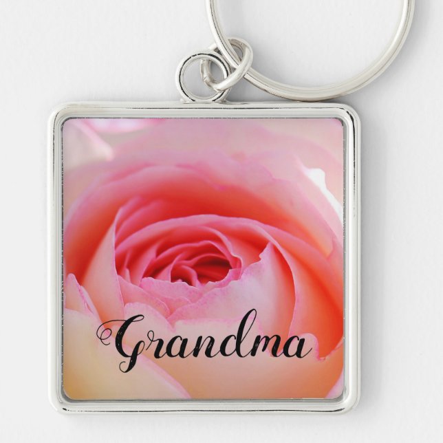 Porte-clés Grandma Rose Design (Devant)