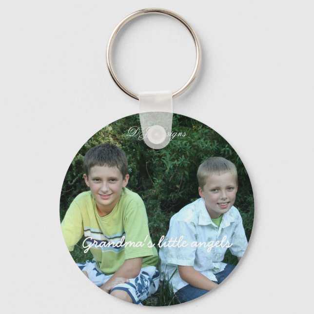 Porte-clés Grandma's little angels, DJ Designs (Recto)