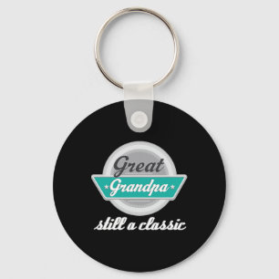 Porte-clés Grandpa Cadeaux amusant Fête des pères Vintage