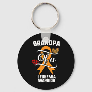 Porte-clés Grandpa Leukemia Sensibilisation Léopard Buffalo P