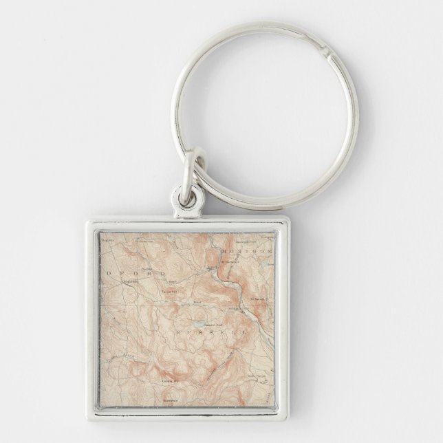 Porte-clés Granville, Massachusetts (Devant)