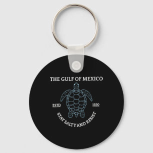 Porte-clés Graphic Sea Turtle Golfe Du Mexique Est 1550