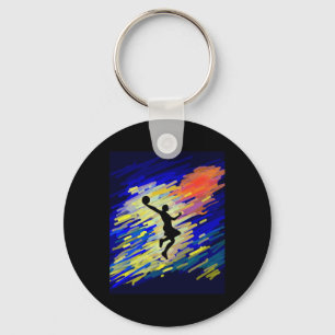 Porte-clés Graphique de basket-ball
