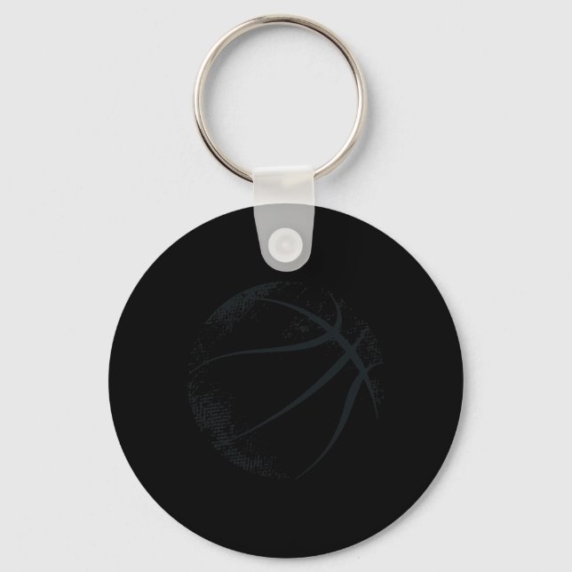 Porte-clés Graphique de basket-ball (Recto)