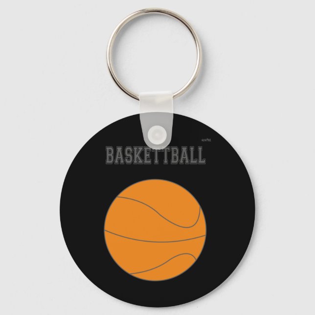 Porte-clés Graphique de basket-ball #1 (Recto)