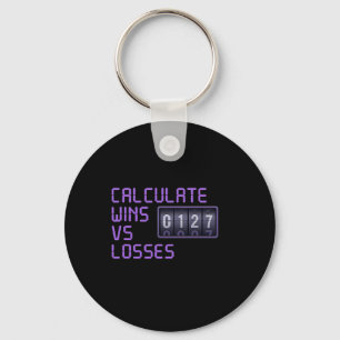Porte-clés Graphique de joueur pour calculer les victoires et