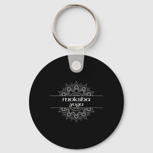 Porte-clés Graphique de mandala de type Moksha Yoga