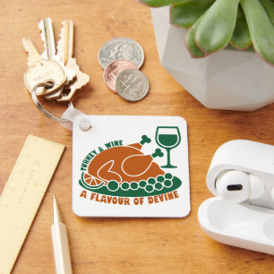 Porte-clés Graphique de repas de Holiday Turquie pour les fan