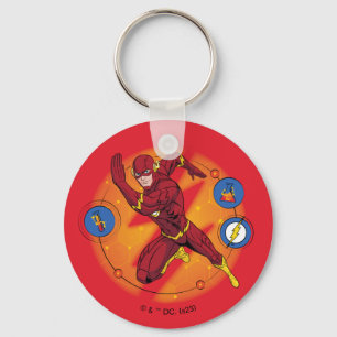 Porte-clés Graphique d'exécution du laboratoire Flash de dess