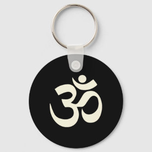 Porte-clés Graphique du symbole spirituel Om Omkar Aum Yoga M