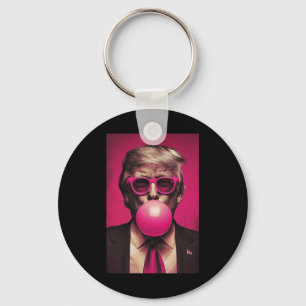 Porte-clés Graphique rose Bubblegum
