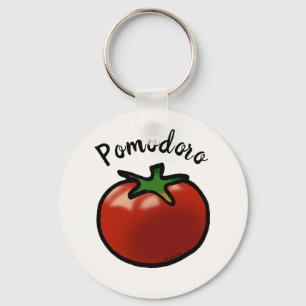 Porte-clés Graphique rustique pomodoro tomate italien