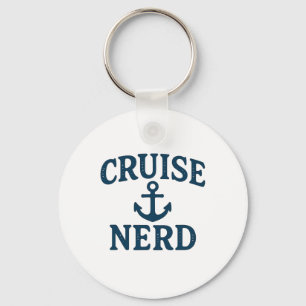 Porte-clés Graphisme ancre de croisière Nerd en détresse Desi