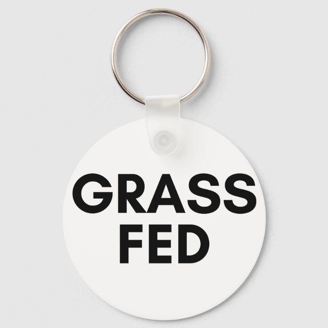 Porte-clés grass fed (Recto)