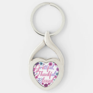 Porte-clés Gratuit, Génial, Heureux, Bienheureux Coeur Tordu