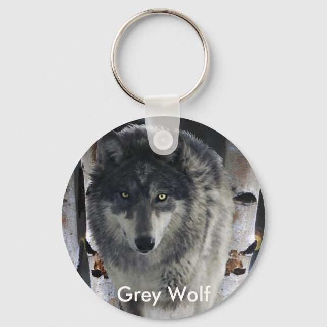 Porte-clés GRAY PACK WOLF, collection (Recto)