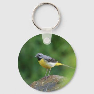 Porte-clés Gray Wagtail - oiseau