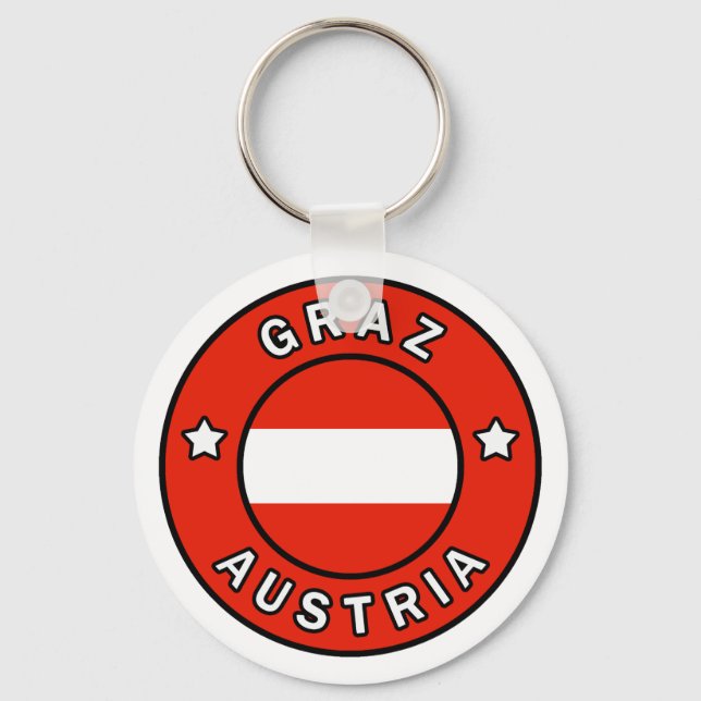 Porte-clés Graz Autriche (Recto)