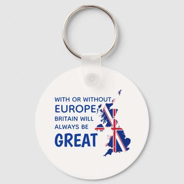 PORTE-CLÉS GREAT BRITAIN BREXIT EUROPE (Recto)