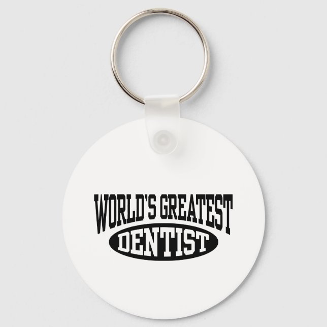 Porte-clés Greatest Dentist Keychain (Recto)
