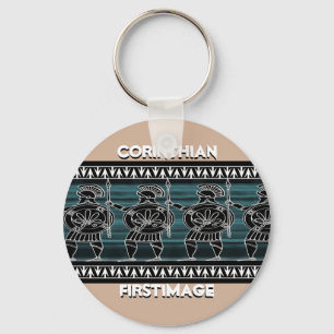 Porte-clés Grec Black