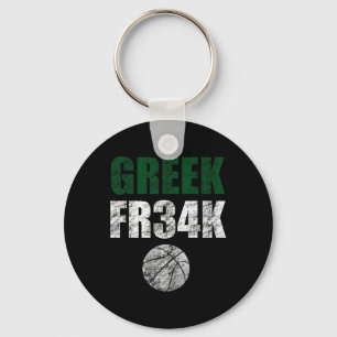 Porte-clés Grec Fr&# ; k Milwaukee Wisconsin Bysketbyll Champ