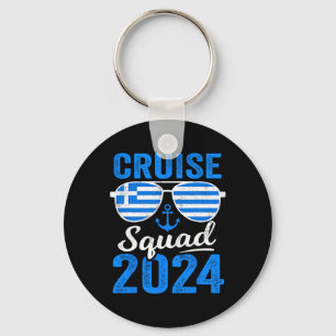 Porte-clés Grèce Cruise Squad 2025 Matching Family Group Gre