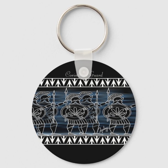 Porte-clés Greek Black Figure (Recto)