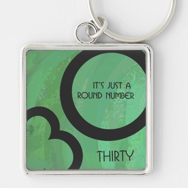 Porte-clés Green 30 Décennie Anniversaire (Devant)
