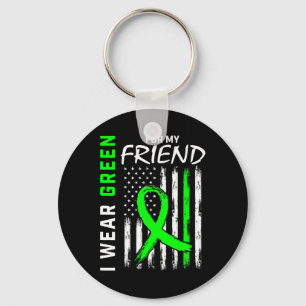 Porte-clés Green Cp Friend Maladie du rein Cérébral Palsy Awa