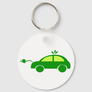 Porte-clés Green Eco Electric Voiture - Écologie, Environneme