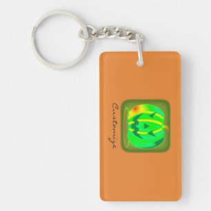 Porte-clés Green Jack olantern Halloween Thunder_Cove