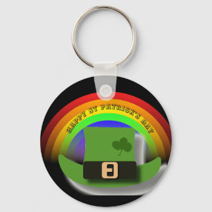 Porte-clés Green Leprechaun Casquette St Patrick’s Day