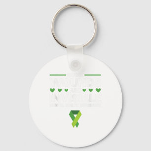 Porte-clés Green Ribbon Warrior & Supporters - Mental Hea