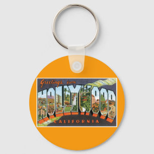 Porte-clés Greetings from Hollywood!